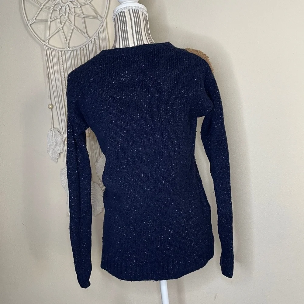 Justice Girls Wolf Crew Neck Pullover Sz 16